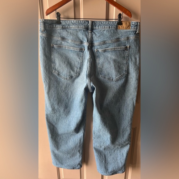 Madewell Women's Rondell Wash? Curvy 90s Straight Denim Jeans EUC 20W #1824 - Picture 10 of 11